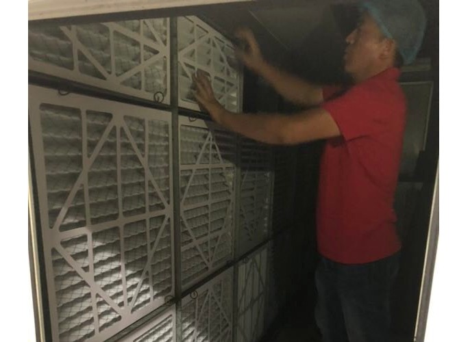 紙框初效過濾器在上海某大型商場成功運(yùn)用案例